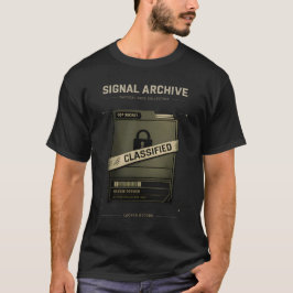Signal Archiv 009 — Klassifizierte Dossierdatei Te T-Shirt