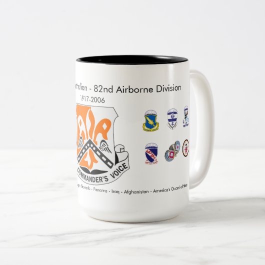 Signal Battalion Historic Coffee Tasse #1 (VorderseiteRechts)