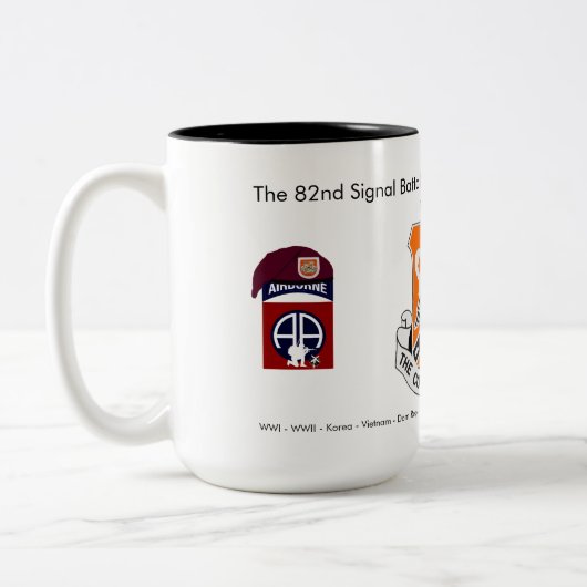 Signal Battalion Historic Coffee Tasse #1 (Links)