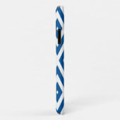 Signal Blue Moods Diamond Chevrons Case-Mate iPhone Hülle (Hinten/Rechts)