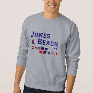Signal-Flaggen Jones-Strand-NY Sweatshirt