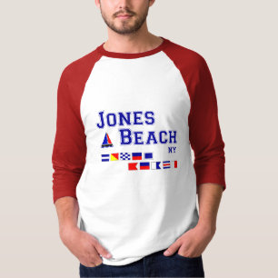 Signal-Flaggen Jones-Strand-NY T-Shirt