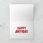 "Signal" Grußkarte zum Geburtstag Karte (Innenseite)