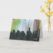 "Signal" Grußkarte zum Geburtstag Karte (Gelbe Blume)