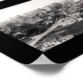 Signal Hill, CA Oil Foto 1923 Poster (Ecke)