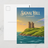 Signal Hill Kanada Postkarte (Vorne/Hinten)