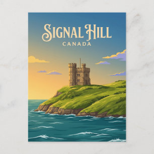 Signal Hill Kanada Postkarte