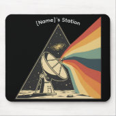 Signal Received - Custom Streamer Station Desk Mat Mousepad (Vorne)