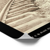 Signal Rock Elk Canyon Black Hills SD 1890 Poster (Ecke)