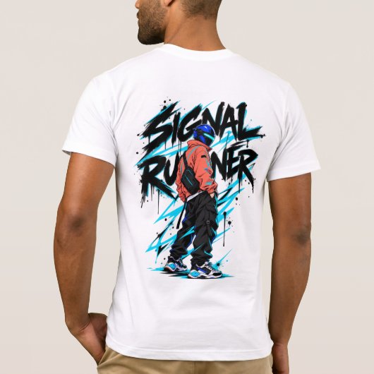 Signal Runner T-Shirt (Rückseite)