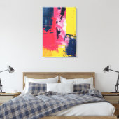 Signal Through the Fracture Leinwanddruck (Insitu (Schlafzimmer))