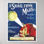 Signal von Mars Poster (Vorne)