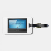 Signal-VU Gepäckanhänger (Rückseite horizontal)