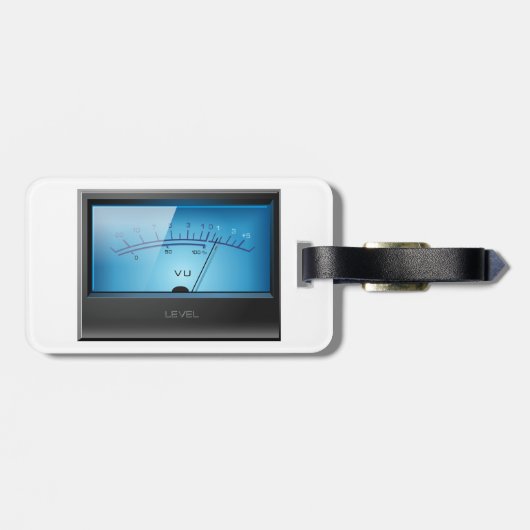 Signal-VU Gepäckanhänger (Rückseite horizontal)