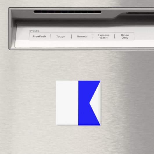 Signalbuchstabe A (Alfa) Magnet (In Situ (Geschirrspüler))