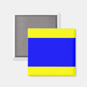 Signalbuchstabe D (Delta) Magnet (Vorderseite/Rückseite)