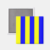 Signalbuchstabe G (Golf) Magnet (Vorderseite/Rückseite)