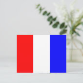 Signalbuchstabe T für die nautische Alphabet-Flagg Postkarte (Stehend Vorderseite)