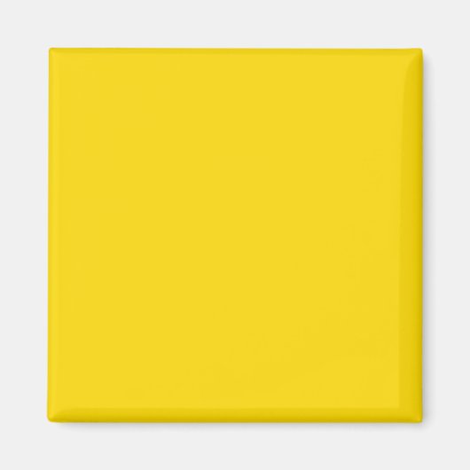 Signalflagge Buchstabe Q (Quebec) Magnet (Vorne)