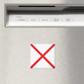 Signalflagge Buchstabe V (Victor) Magnet (In Situ (Geschirrspüler))