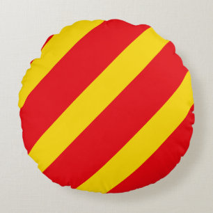 Signalflagge Buchstabe Y Rundes Kissen