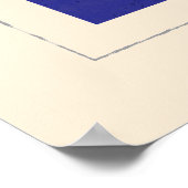 Signalflagge "C" für den Buchstaben Poster (Ecke)