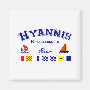 Signalflagge Hyannis Magnet