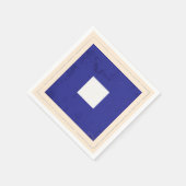 Signalflagge "P" für den Buchstaben Serviette (Ecke)