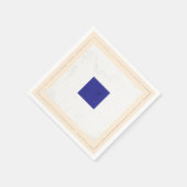 Signalflagge "S" für den optischen Buchstaben Serviette (Ecke)