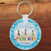 Signalflags Leuchtturm Schlüsselanhänger (Vorderseite)