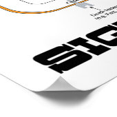 Signalisierung im Inneren (Signalweg) Poster (Ecke)