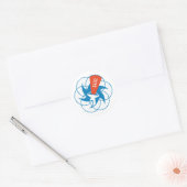 Signalkartellaufkleber Runder Aufkleber (Umschlag)