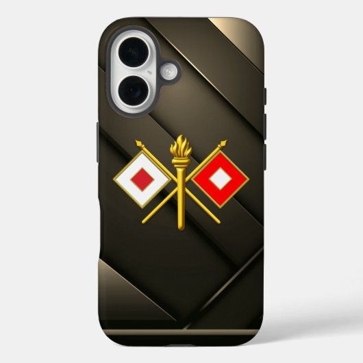 Signalkorps Case-Mate iPhone Hülle (Rückseite)