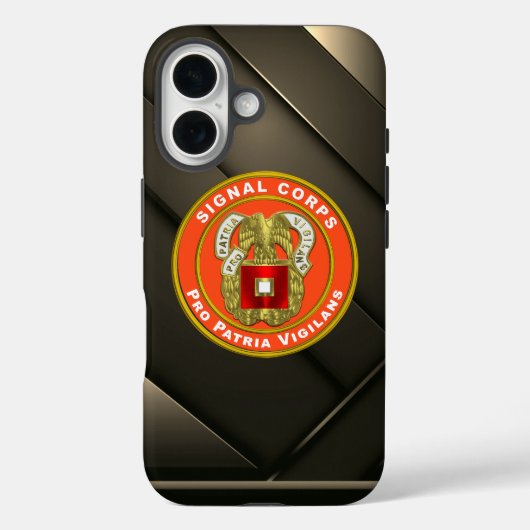 Signalkorps Case-Mate iPhone Hülle (Rückseite)