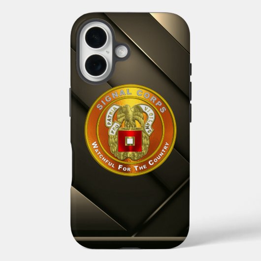 Signalkorps Case-Mate iPhone Hülle (Rückseite)