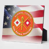 Signalkorps Fotoplatte (Seite)