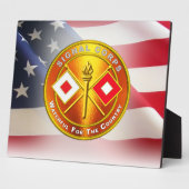 Signalkorps Fotoplatte (Seite)