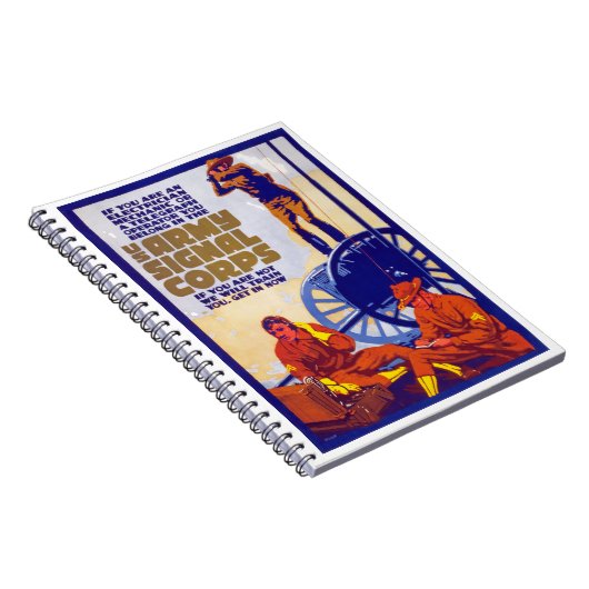 Signalkorps Notizblock (Rechte Seite)