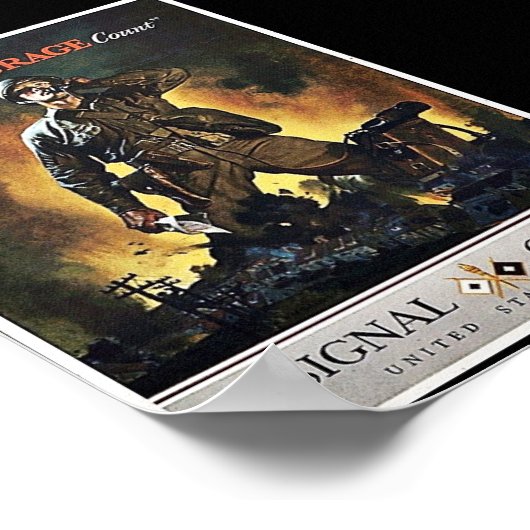 Signalkorps Poster (Ecke)
