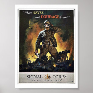 Signalkorps Poster