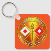 Signalkorps Schlüsselanhänger (Vorderseite)