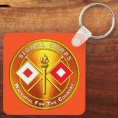 Signalkorps Schlüsselanhänger (Rückseite)