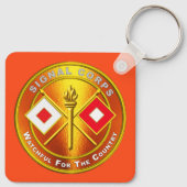 Signalkorps Schlüsselanhänger (Rückseite)