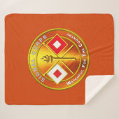 Signalkorps Sherpadecke (Vorderseite (Horizontal))