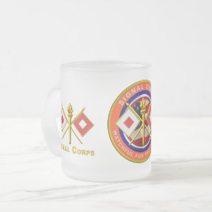 Signalkorps Veteran Mattglastasse