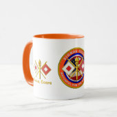 Signalkorps Veteran Tasse (Vorderseite Links)