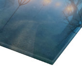 Signalleuchten in der Nebelschneide Schneidebrett (Ecke)