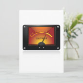 Signalmessgerät Einladung (Stehend Vorderseite)