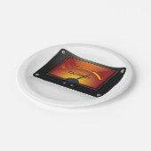 Signalmessgerät Pappteller (Schrägansicht)