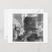 Signalrock in der Nähe der Bahnspurfotografie Postkarte (Vorne/Hinten)